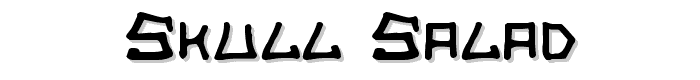 Skull Salad font